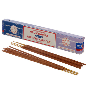 Satya Incense Sticks - Nag Champa & French Lavender