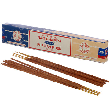 Satya Incense Sticks - Nag Champa & Persian Musk