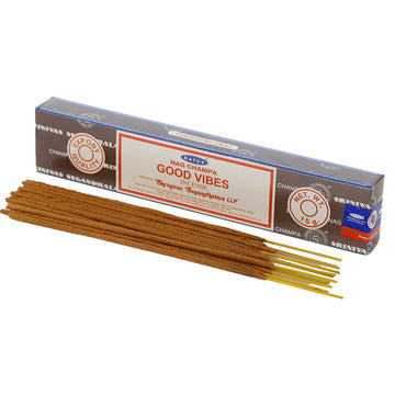 12x Nag Champa Sayta Good Vibes Incense Sticks