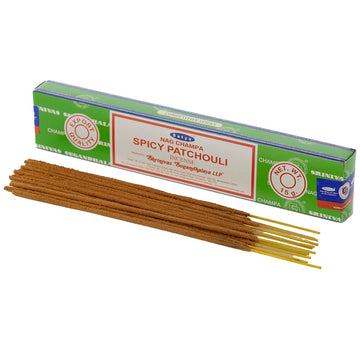 12x Nag Champa Sayta Spicy Patchouli Incense Sticks