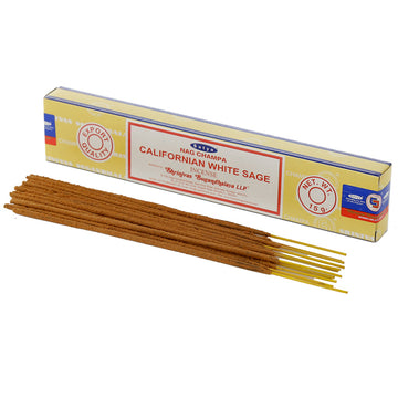 12x Nag Champa Sayta VFM Californian White Sage Incense Sticks