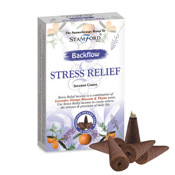 12x Stamford Backflow Incense Cones - Stress Relief