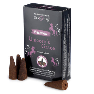 12x Stamford Backflow Incense Cones - Unicorns Grace