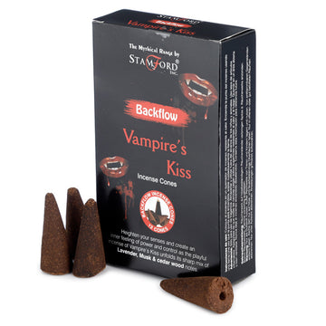 12x Stamford Backflow Incense Cones - Vampires Kiss