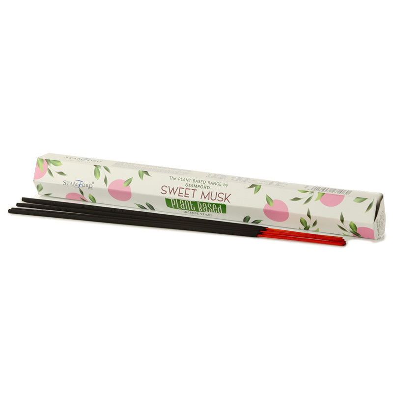 Premium Plant Based Stamford Hex Incense Sticks -  Sweet Musk