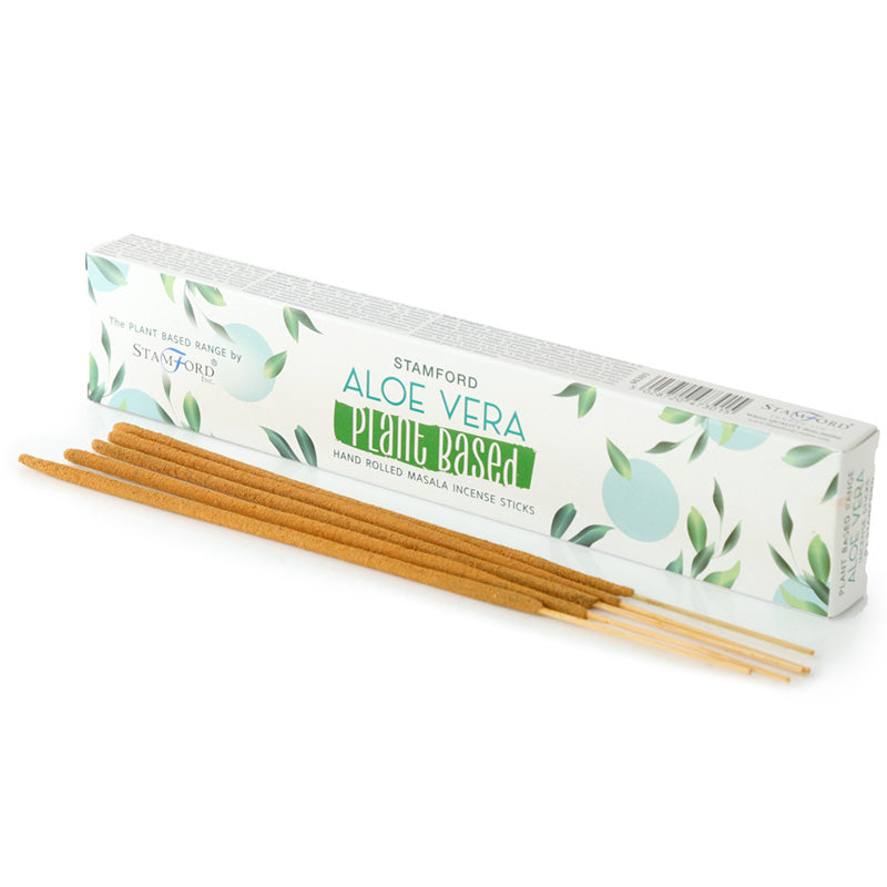 6x Premium Plant Based Stamford Masala Incense Sticks - Aloe Vera