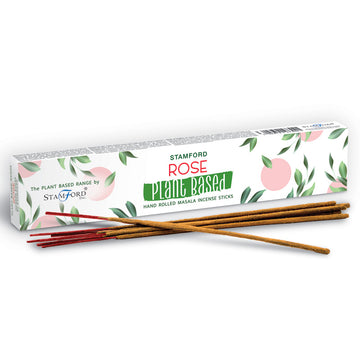 6x Premium Plant Based Stamford Masala Incense Sticks - Rose
