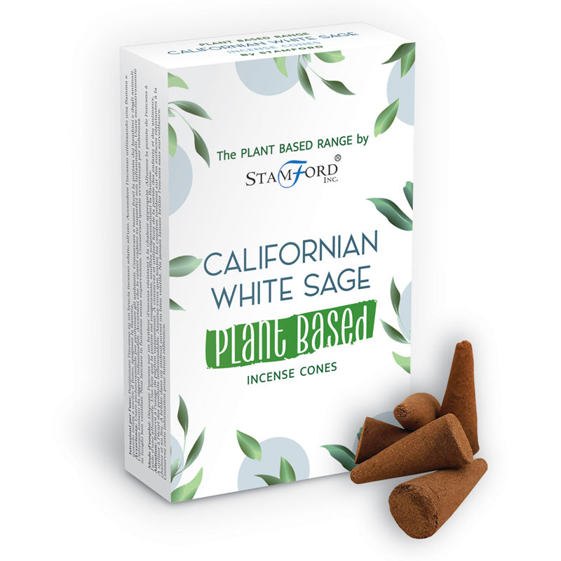 46201 Stamford Plant Based Incense Cones - Californian White Sage