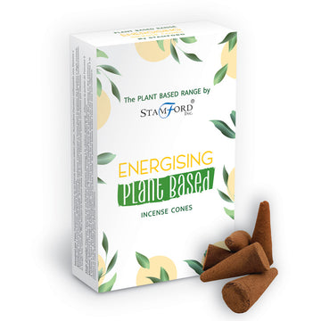 6x 46242 Stamford Plant Based Incense Cones - Energising