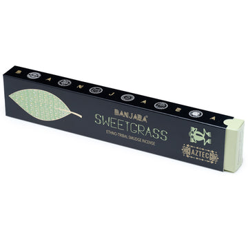 12x Banjara Sweet Grass Smudge Incense Sticks