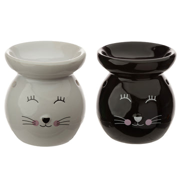 Ceramic Cat Face Ceramic Eden Oil Burner