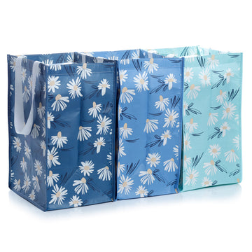 Pick of the Bunch Botanical Set of 3 Recycled RPET Household Recycling Bags