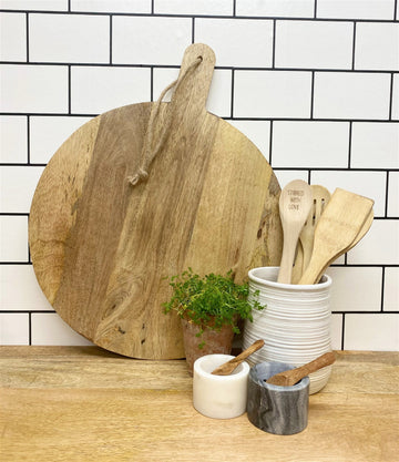 Round Wooden Chopping Board