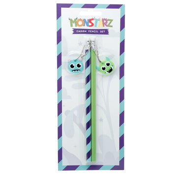 PVC Charm Pencils Set of 2 - Monstarz Monster