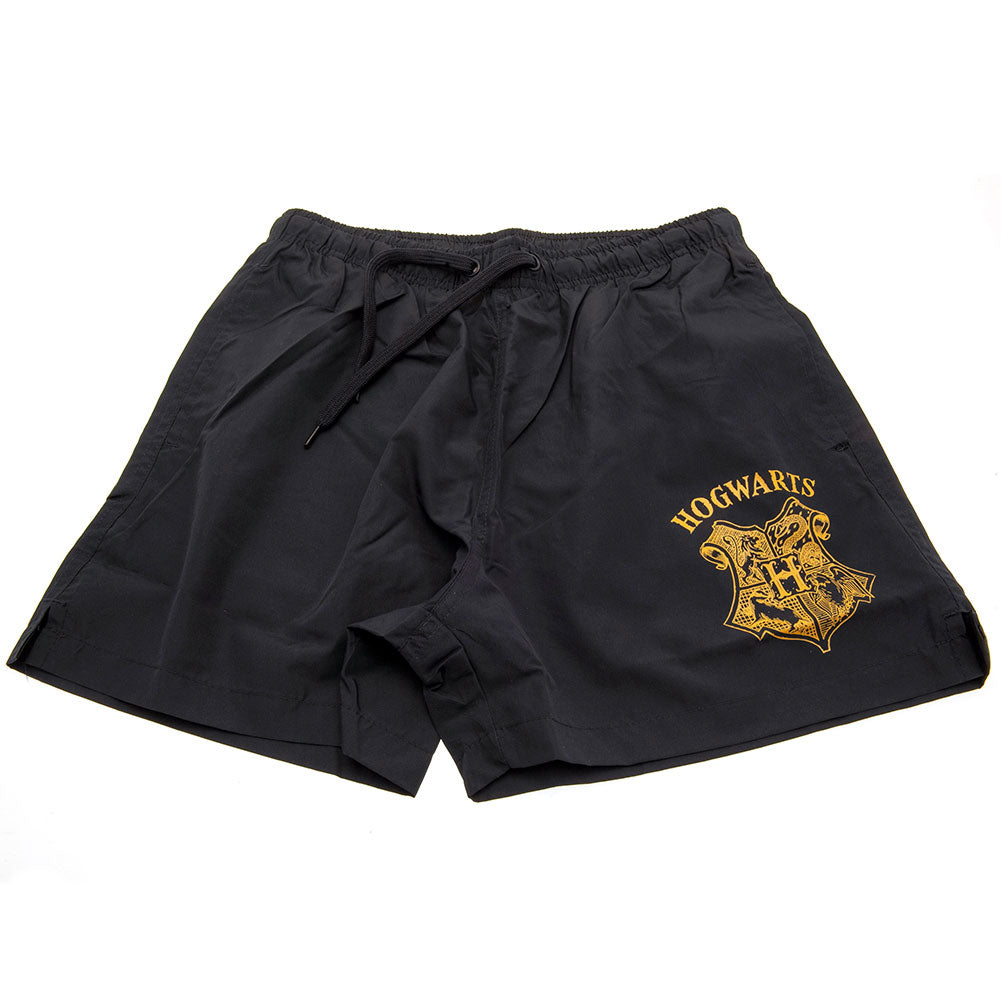 Harry Potter Mens Swim Shorts Hogwart M - Officially licensed merchandise.