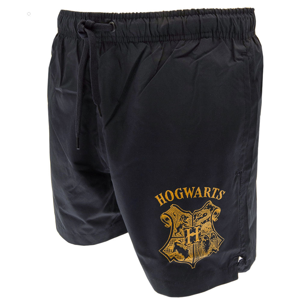 Harry Potter Mens Swim Shorts Hogwart M - Officially licensed merchandise.