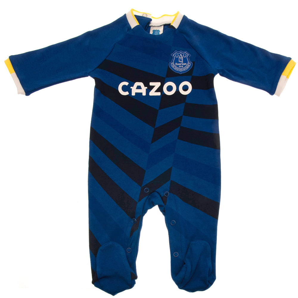 Everton FC Sleepsuit 6-9 Mths - Officially licensed merchandise.