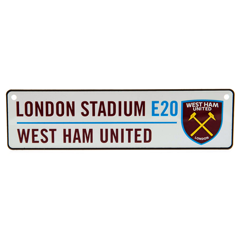 West Ham United FC Window Sign - Officially licensed merchandise.