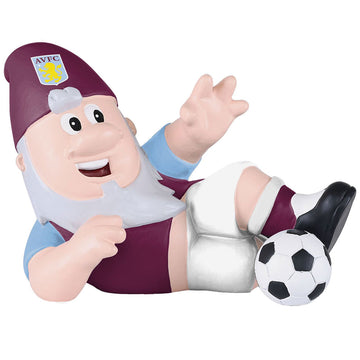 Aston Villa FC Sliding Tackle Gnome - Officially licensed merchandise.