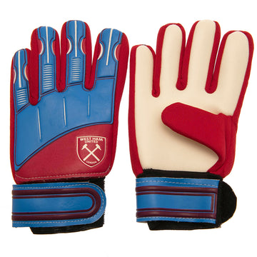 West Ham United FC Goalkeeper Gloves Yths DT - Officially licensed merchandise.