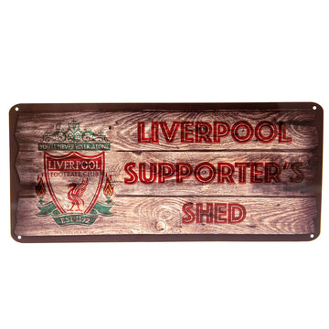 Liverpool FC Shed Sign - Officially licensed merchandise.