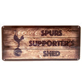 Tottenham Hotspur FC Shed Sign - Officially licensed merchandise.