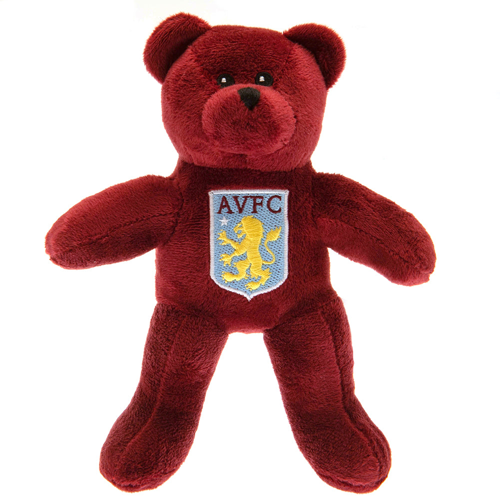 Aston Villa FC Mini Bear - Officially licensed merchandise.