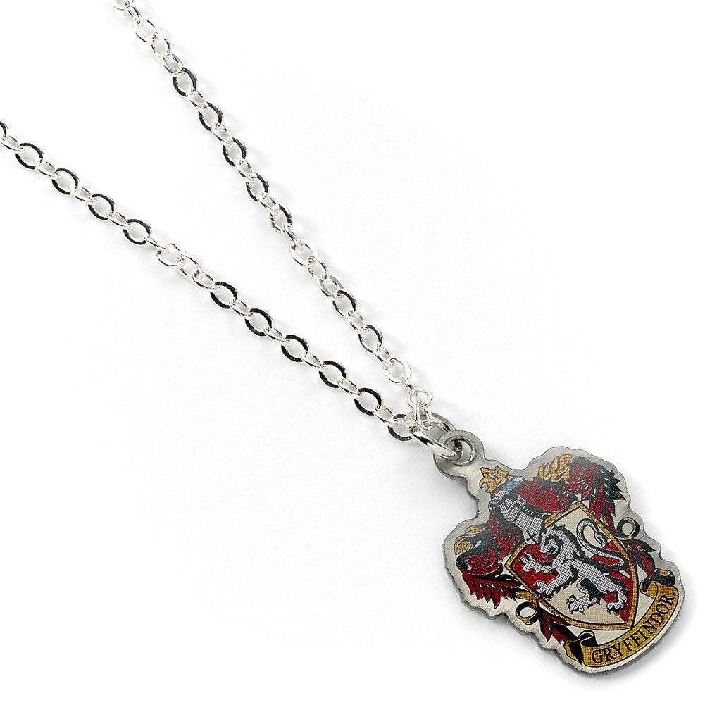 Harry Potter Silver Plated Necklace Gryffindor - Officially licensed merchandise.