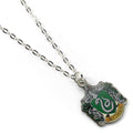 Harry Potter Silver Plated Necklace Slytherin - Officially licensed merchandise.