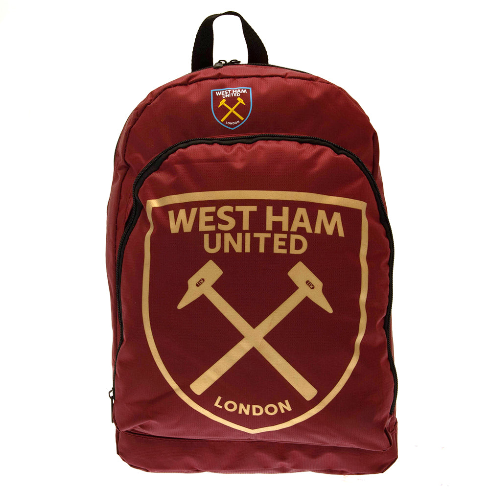 West Ham United FC Backpack CR - Officially licensed merchandise.