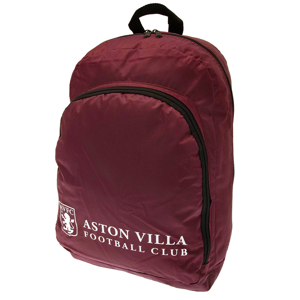 Aston Villa Backpack CR - Officially licensed merchandise.