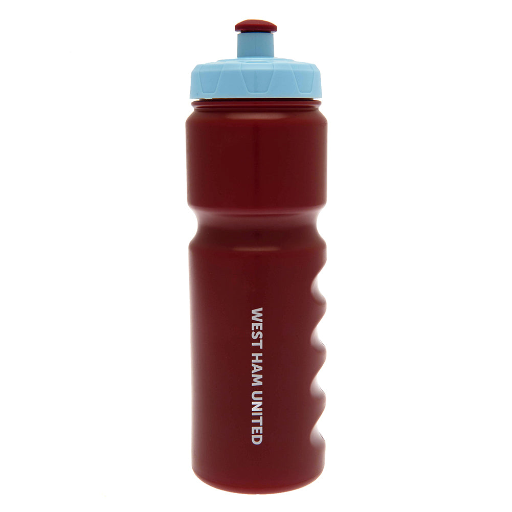 West Ham United FC Plastic Drinks Bottle - Officially licensed merchandise.