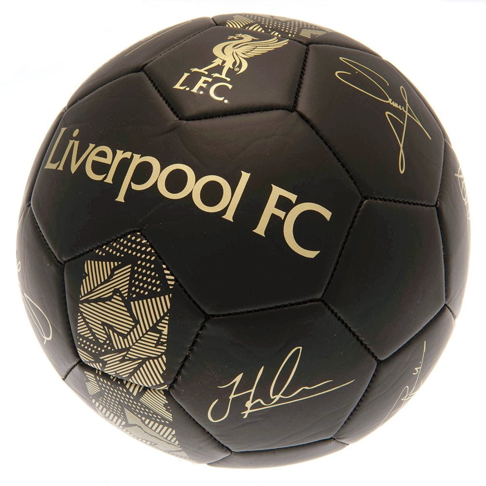 Liverpool FC Football Signature Gold PH - Officially licensed merchandise.