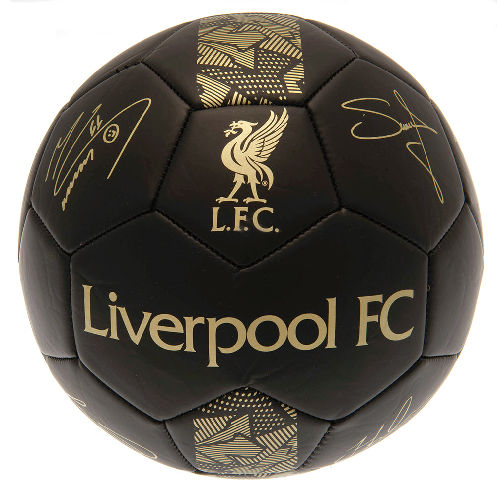 Liverpool FC Football Signature Gold PH - Officially licensed merchandise.