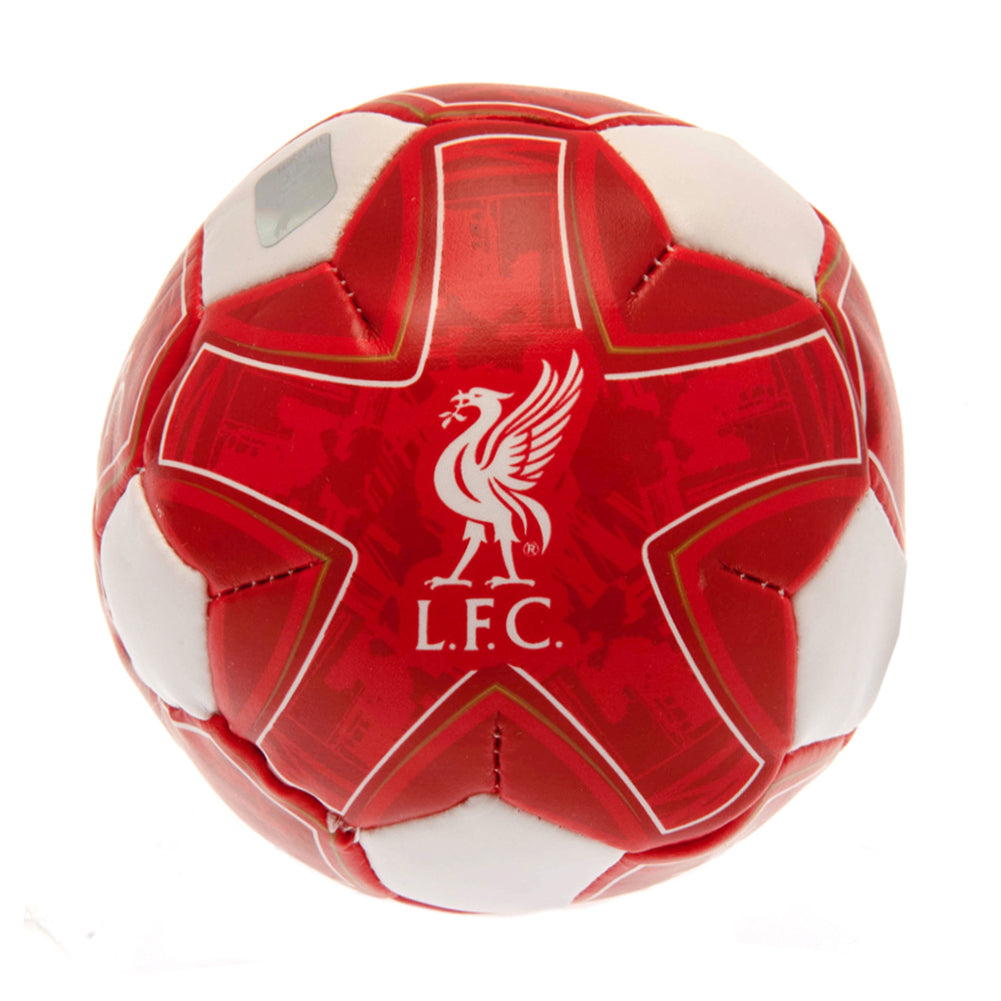 Liverpool FC 4 inch Soft Ball - Officially licensed merchandise.