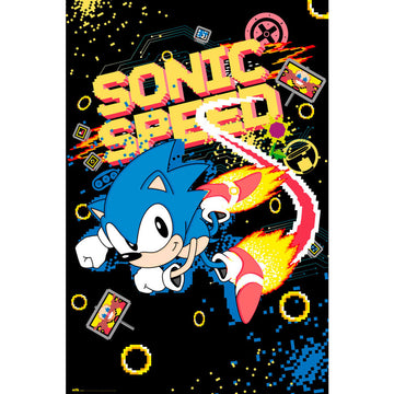 Sonic The Hedgehog Poster 11 - Officially licensed merchandise.