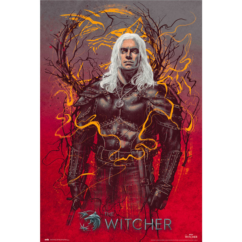 The Witcher Poster Geralt 65 - Officially licensed merchandise.