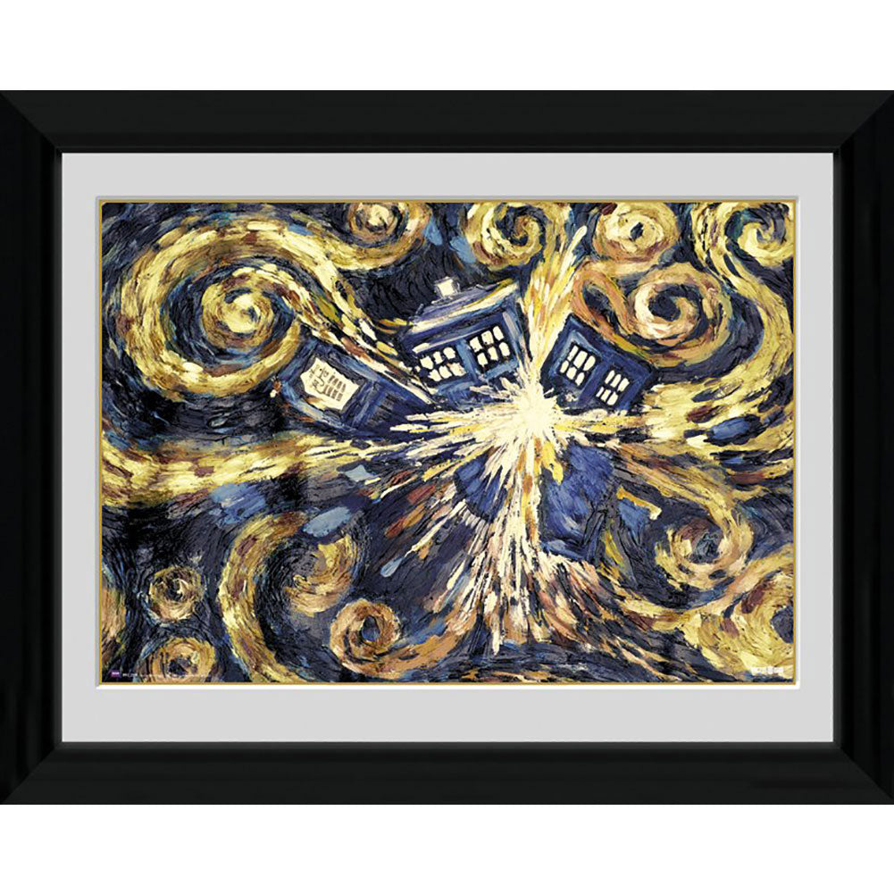 Doctor Who Picture Exploding Tardis 16 x 12 - Officially licensed merchandise.