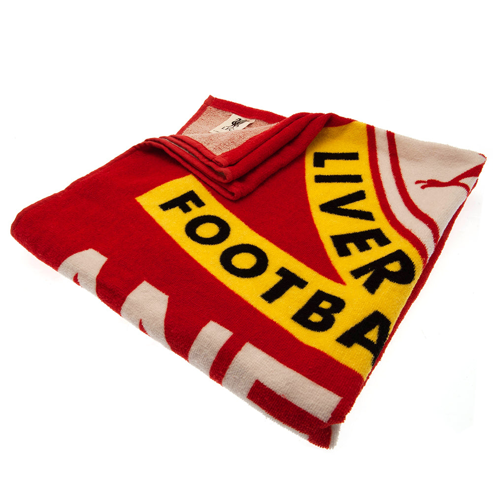 Liverpool FC This Is Anfield Towel - Officially licensed merchandise.