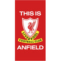 Liverpool FC This Is Anfield Towel - Officially licensed merchandise.