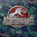 Jurassic Park Square Calendar 2023 - Officially licensed merchandise.