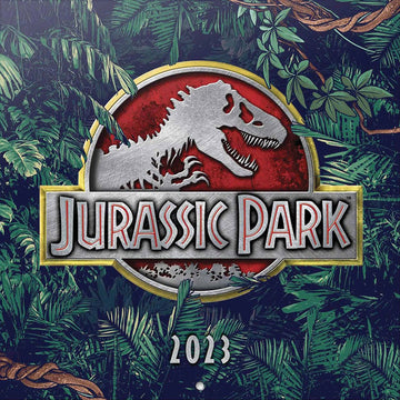 Jurassic Park Square Calendar 2023 - Officially licensed merchandise.