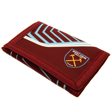 West Ham United FC Nylon Wallet FS - Officially licensed merchandise.