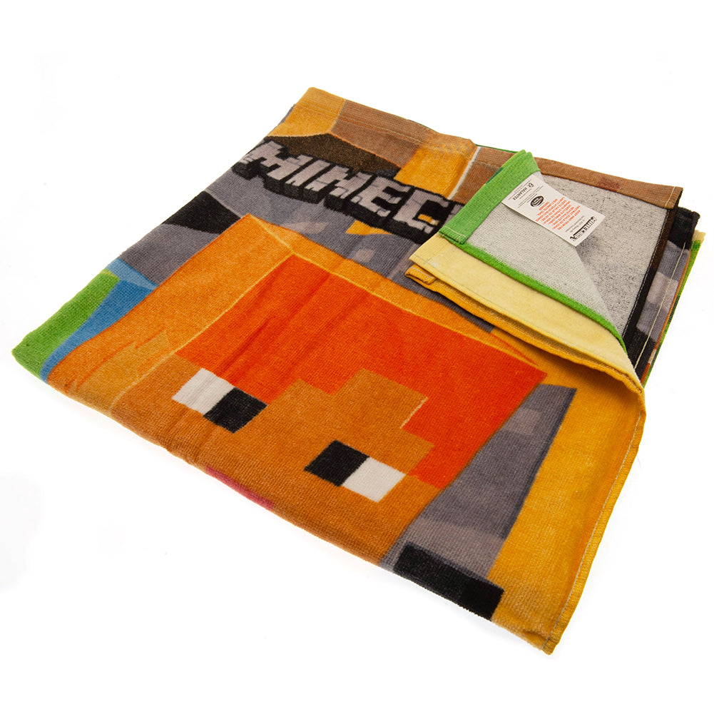 Minecraft Towel Group - Officially licensed merchandise.