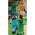 Minecraft Towel Group - Officially licensed merchandise.