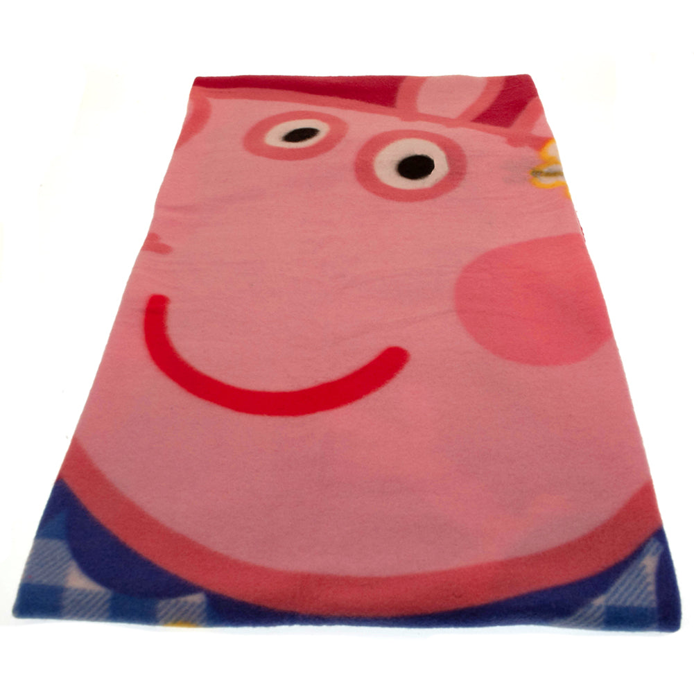 Peppa Pig Fleece Blanket - Officially licensed merchandise.