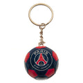 Paris Saint Germain FC Football Keyring - Officially licensed merchandise.