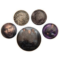 The Witcher Button Badge Set - Officially licensed merchandise.