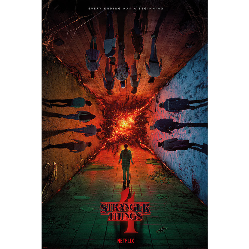 Stranger Things 4 Poster 64 - Officially licensed merchandise.