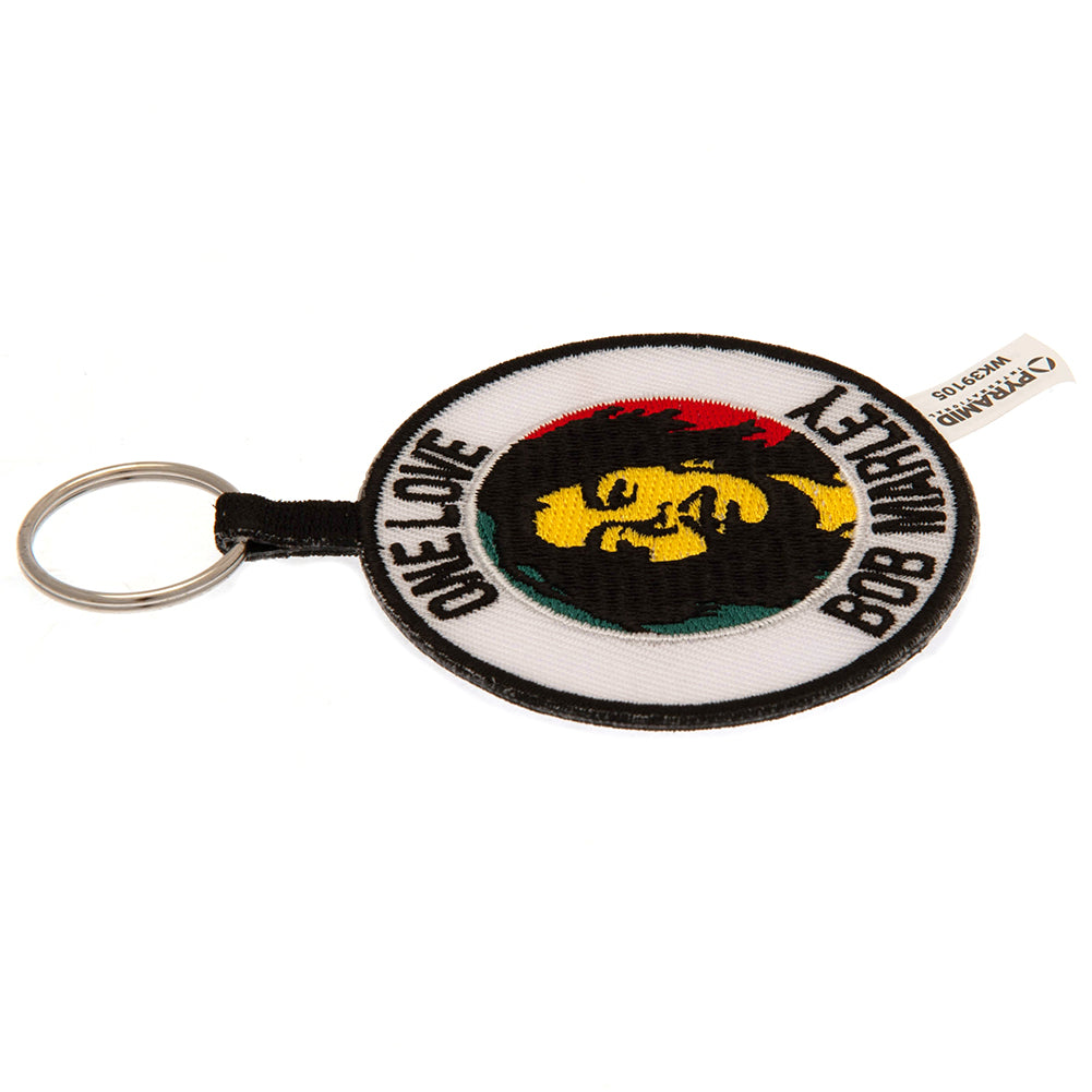 Bob Marley Woven Keyring - Officially licensed merchandise.